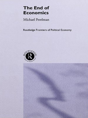 cover image of The End of Economics